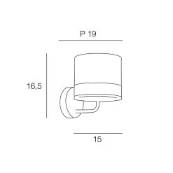 Corep Applique En Métal Et Coton H17cm Noir - Raito -SEMA DESIGN Boutique a6843 622524 frn03 web