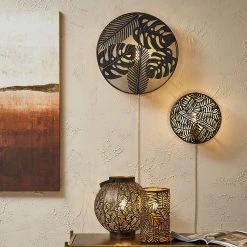 SEMA DESIGN Lampe Cylindre En Fer H25cm Noir - Palmier -SEMA DESIGN Boutique c760d amb hd 2022 01 pe sema 10034